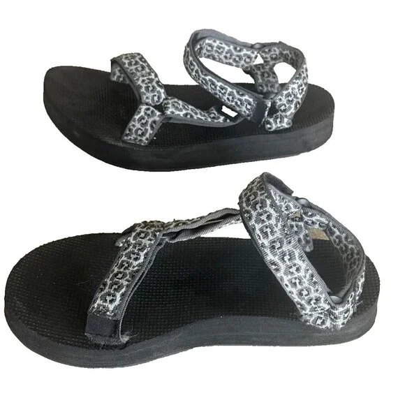 Teva Midform Universal Women's Sandal sz 8 Leopard Hiking Walking Beach Vacation - Picture 7 of 10